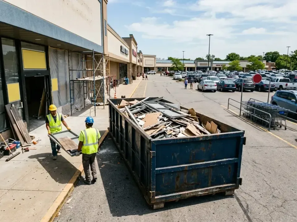 retail-store-renovation-debris-003 — frequently asked questions, Roll-off Dumpster Rentals in Lake Wissota, WI